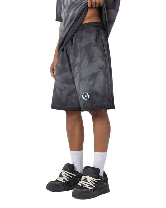Phantom Shorts Smoke Gray – Oversized Streetwear Shorts | OHO