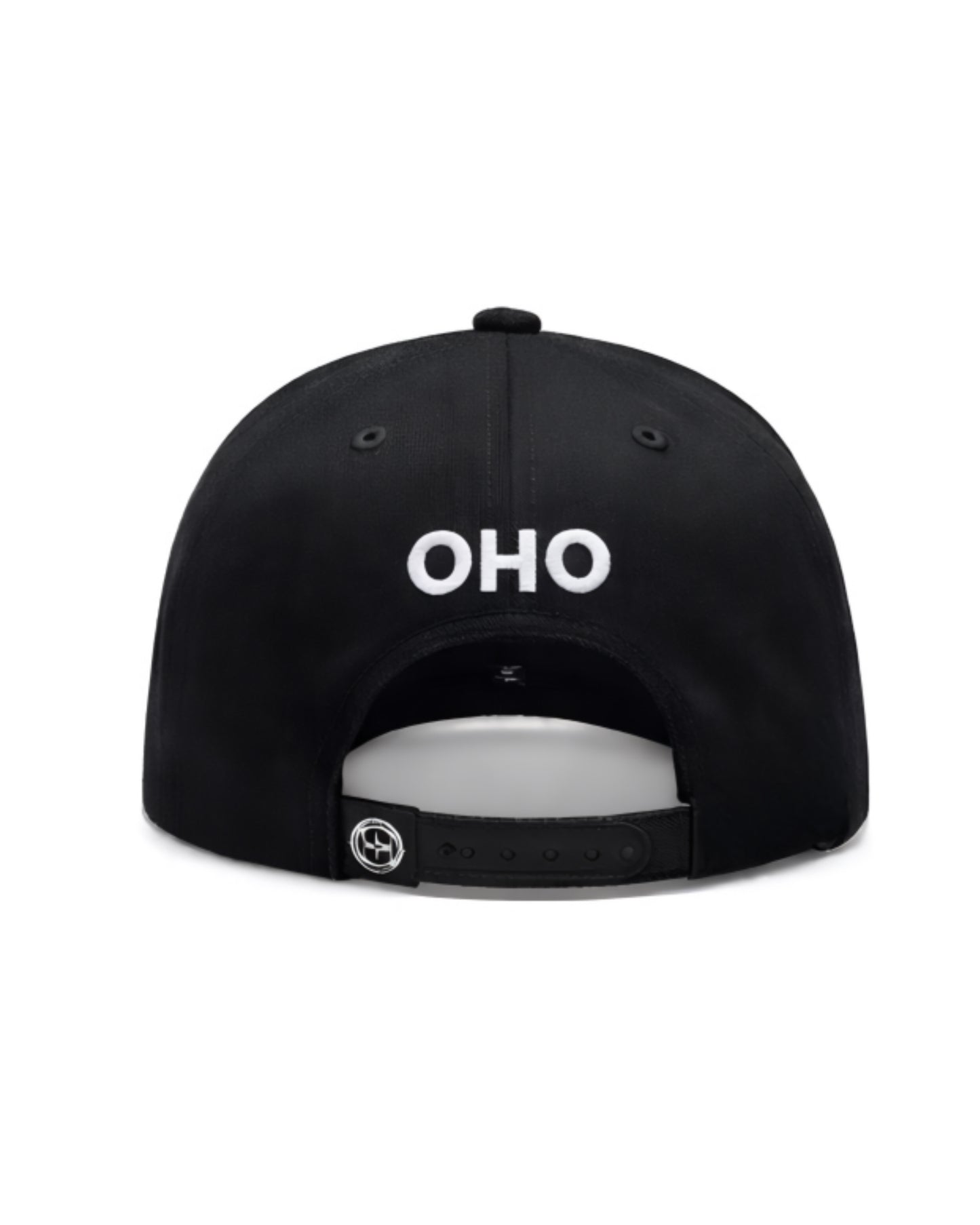 OHO Cap Schwarz – Streetwear Cap mit gesticktem Logo