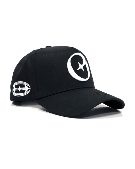 OHO Cap Schwarz – Streetwear Cap mit gesticktem Logo